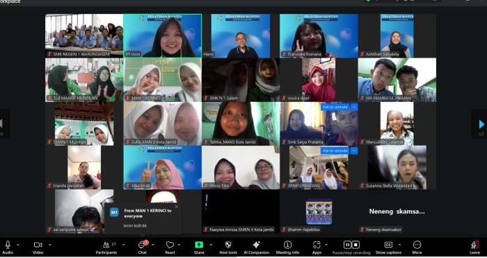 Batik Bercerita, Konten Berkisah: Kreativitas Muda untuk Indonesia Beragam