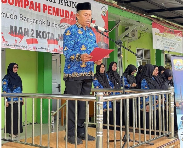 Pemuda Berani, Indonesia Maju! - Semangat Sumpah Pemuda Bergema di MAN 2 Kota Jambi