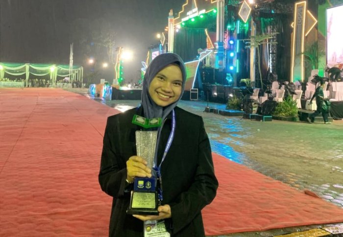 Salma Sabila Antar Tim Kota Jambi Raih Juara II Syarhil Quran MTQ Provinsi Jambi