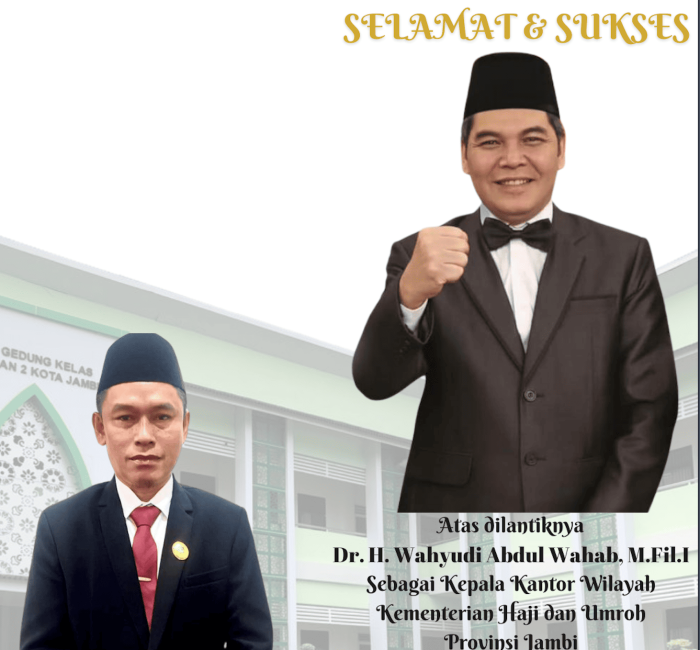 Amanah Baru untuk Dr. Wahyudi Abdul Wahab, MAN 2 Kota Jambi Sambut dengan Apresiasi