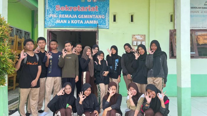 Sabtu Nanti, Ekskul PIK-R MAN 2 Kota Jambi Kedatangan Sosialisasi Tak Biasa