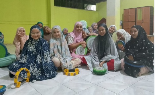Dentuman Rabanah Iringi Malam Ceria di Asrama Putri MAN 2 Kota Jambi
