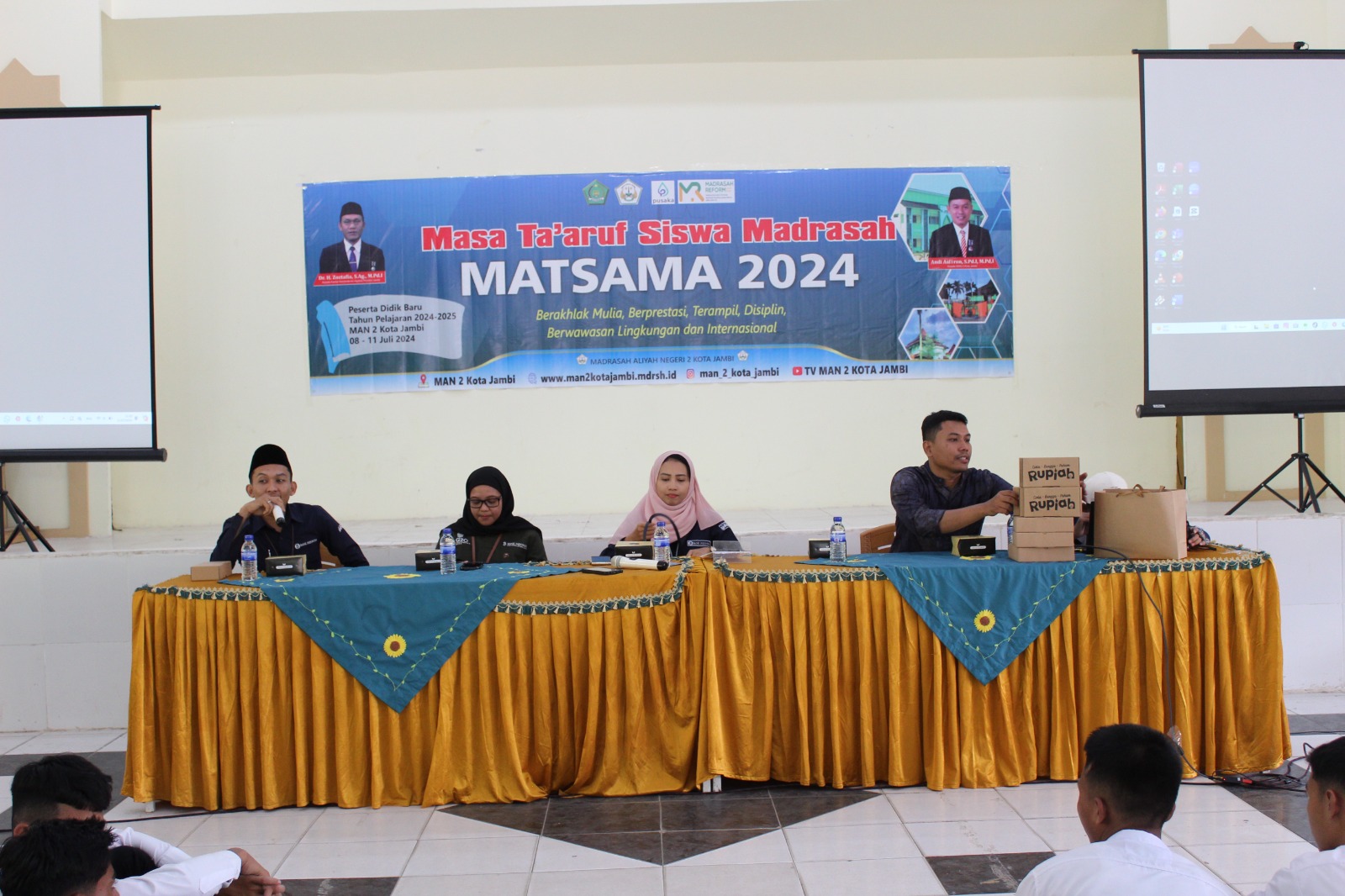 Edukasi dari Bank Indonesia di Kegiatan MATSAMA MAN 2 Kota Jambi