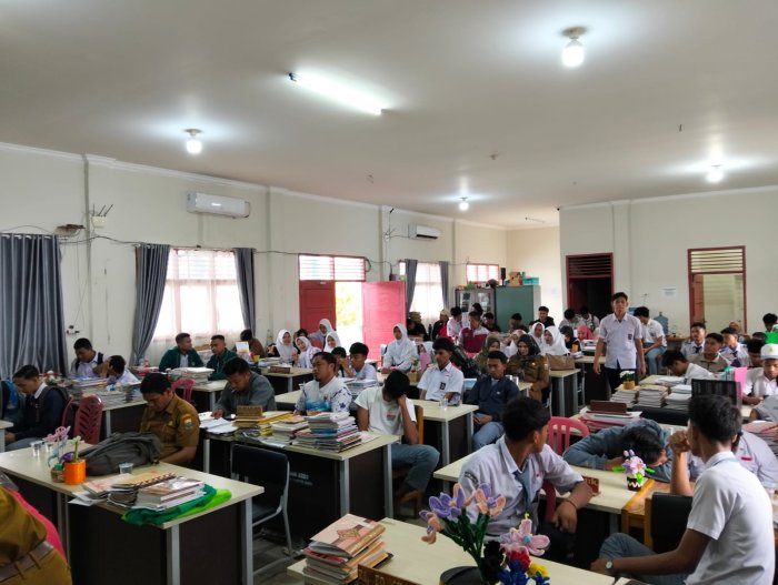 Tim Voli Putra MAN 2 Kota Jambi Hadiri TM ELTIBELS Volleyball Tournament di SMAN 13