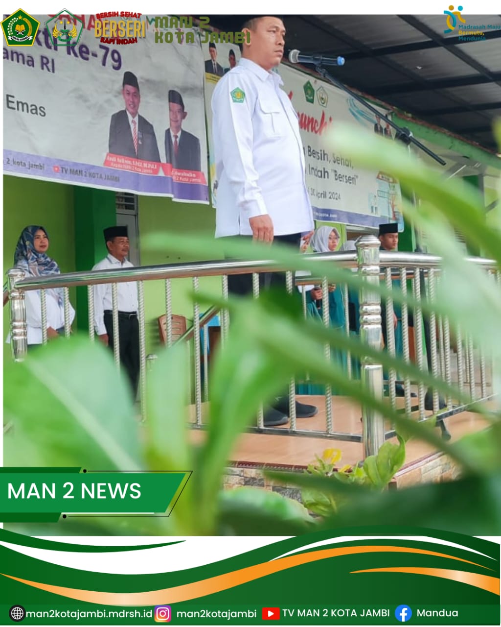 Kepala MAN 2 Kota Jambi: Jadikan Kesalahan sebagai Guru, Bangun Karakter dengan Semangat