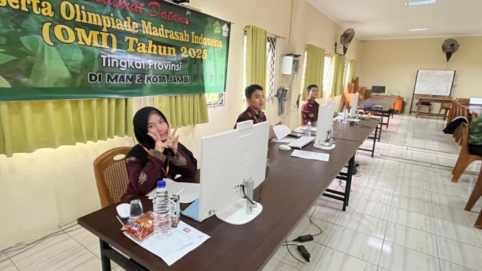 Aurelia Yasmin, Jagoan Matematika MAN 2 Kota Jambi Siap Guncang OMI Provinsi