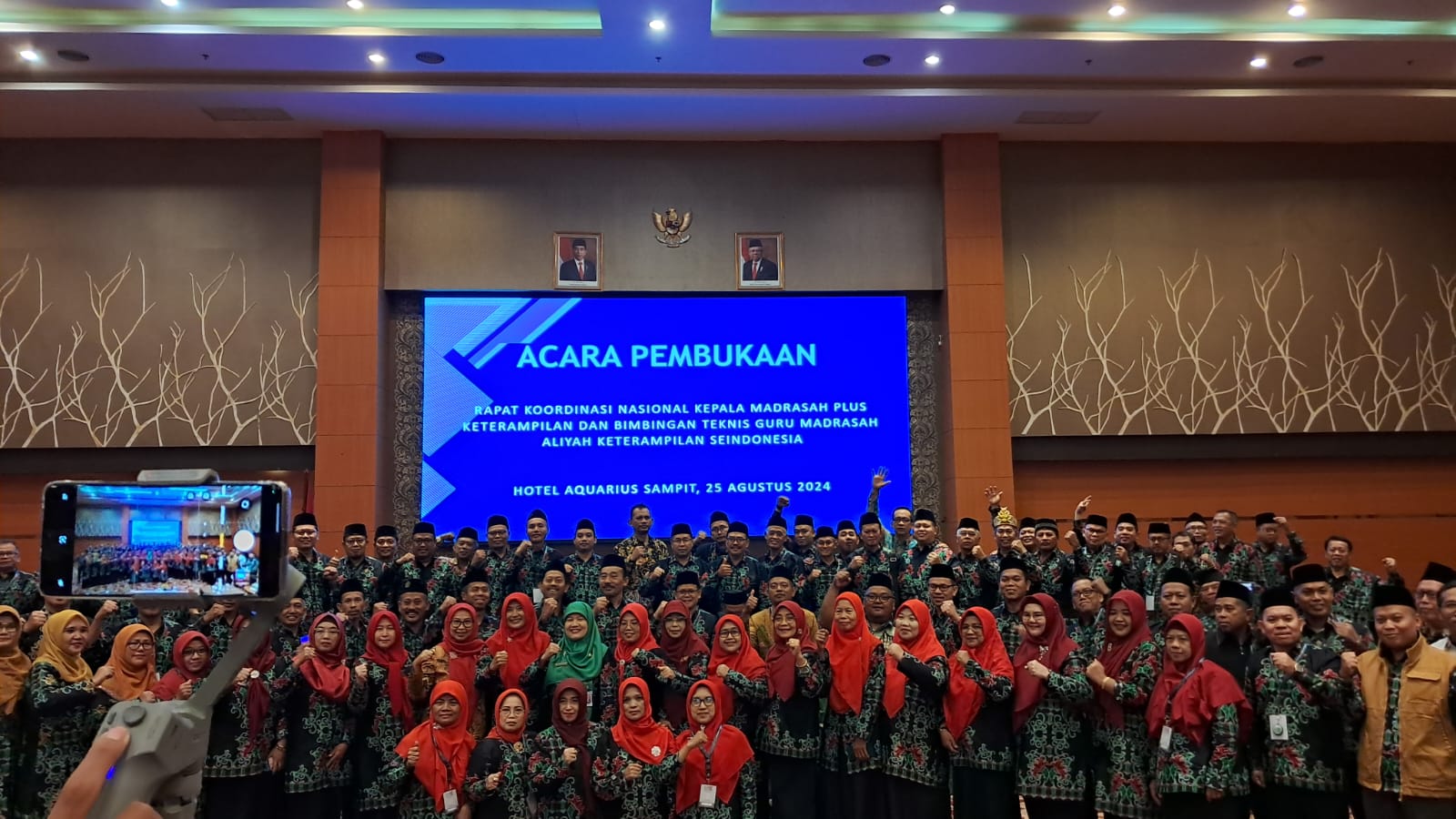 Kepala MAN 2 Kota Jambi Hadiri Rapat Koordinasi Madrasah Aliyah Plus Keterampilan di Kabupaten Waringin Timur