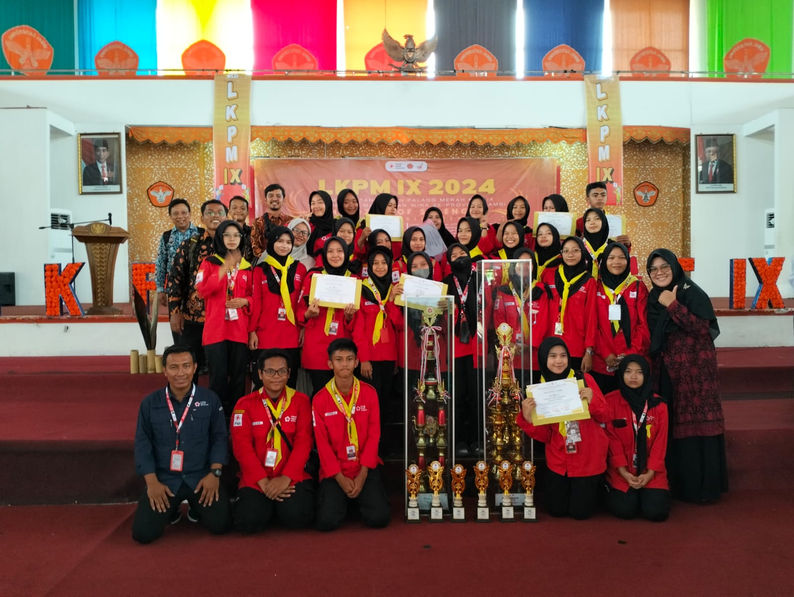 PMR Wira 006 MAN 2 Kota Jambi Raih Juara Umum di LKPM IX Universitas Jambi