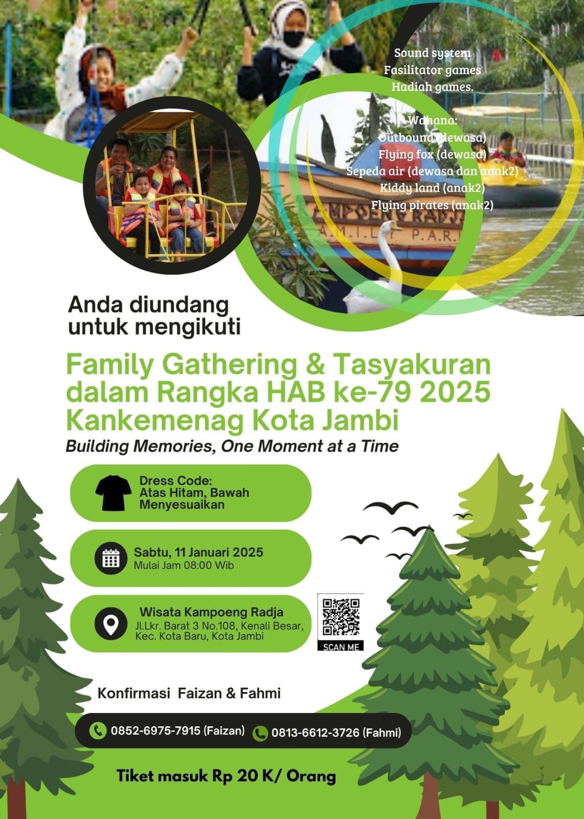 Kepala MAN 2 Kota Jambi Ajak Guru dan Staf Meriahkan Family Gathering Kemenag