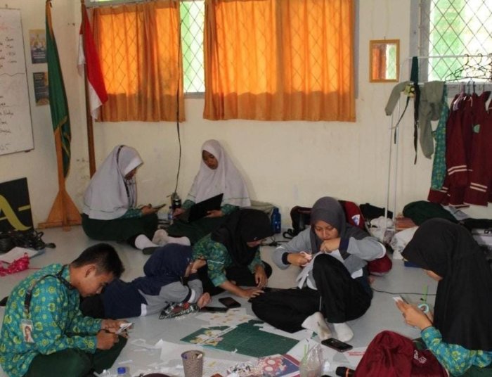LDK OSIM MAN 2 Kota Jambi Rasa Retreat Presiden! Angkatan Senior Kompak Dampingi Kabinet Baru Azzura-Akram!