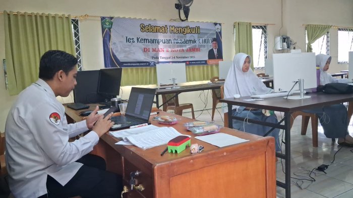 Tuntas dan Lancar: TKA Susulan Resmi Menutup Rangkaian TKA 2025 di MAN 2 Kota Jambi