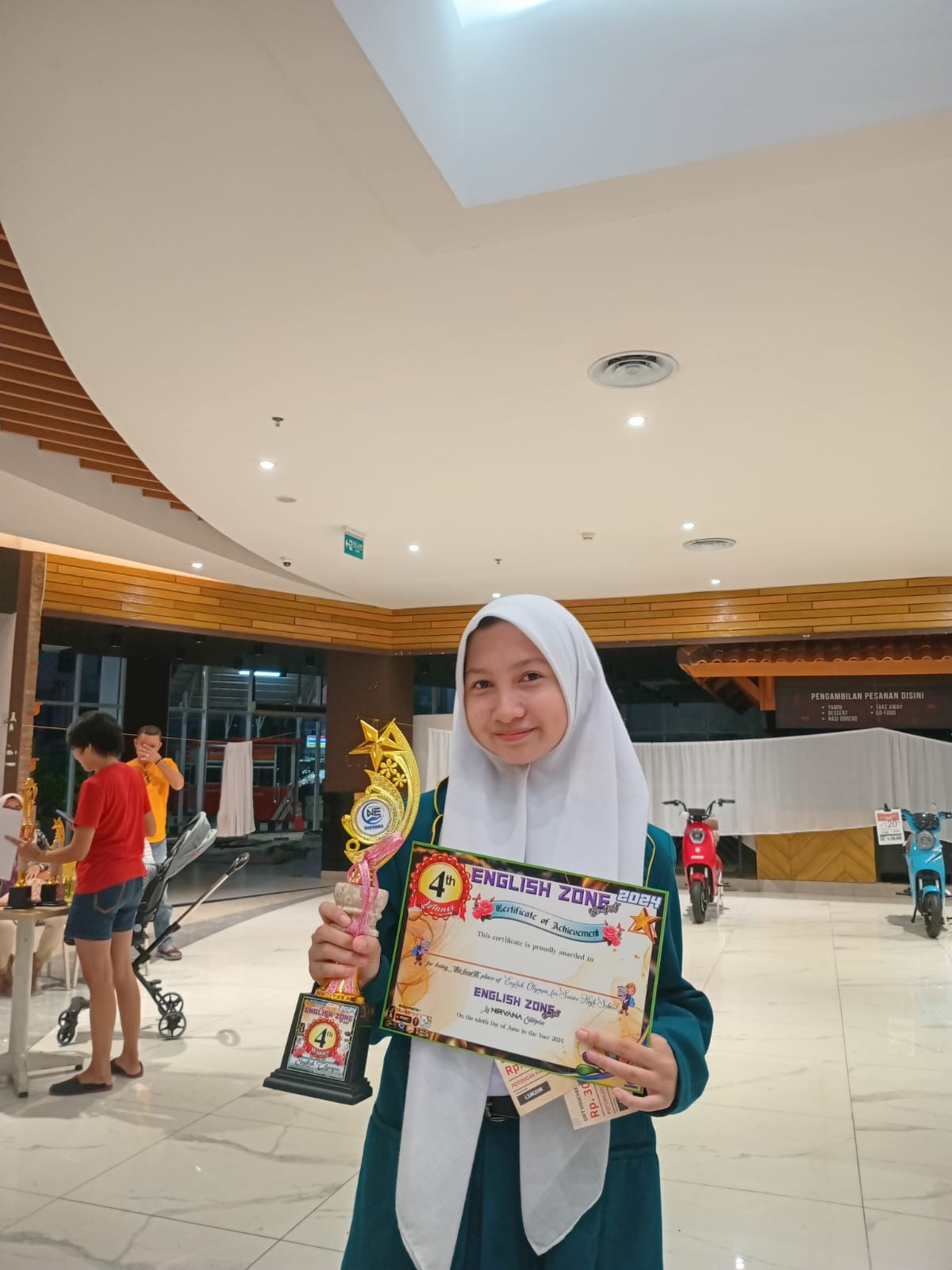 Kisah Inspiratif Najwa Rusda: Dari Desa Kecil Menjadi Juara Umum TP 2023-2024