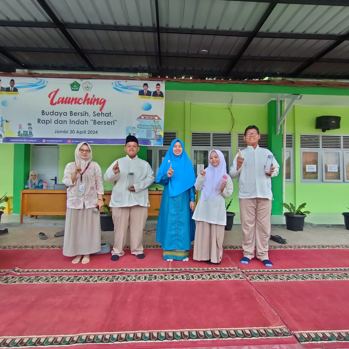 Perwakilan Honda Sosialisasikan AHM Best Student di MAN 2 Kota Jambi dengan Tema