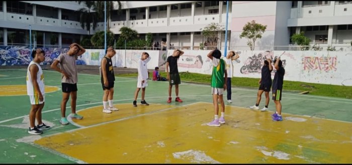 Tim Basket MAN 2 Kota Jambi Intensifkan Latihan Jelang DBL Regional Jambi 2026